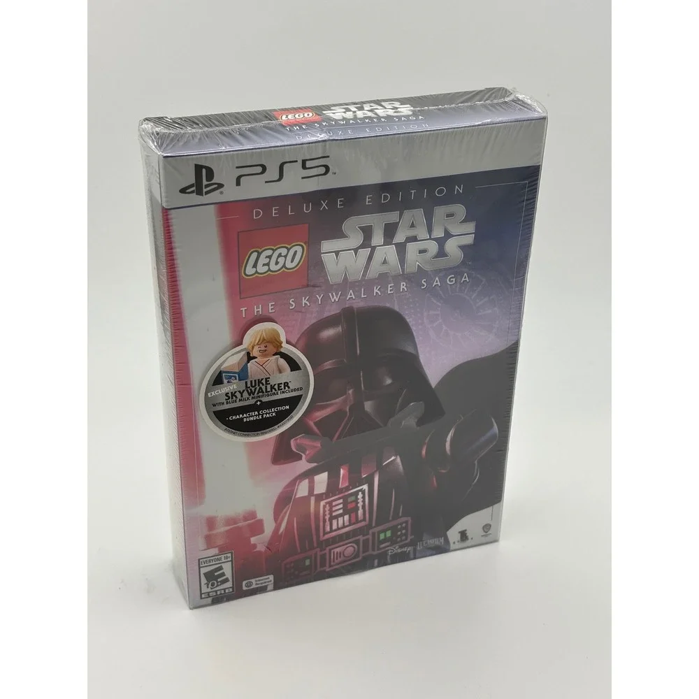LEGO Star Wars Skywalker Saga Blue Milk Luke Deluxe Edition - PS5 Game + Figure